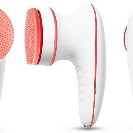 Rechargeable waterproof silicone bath brush