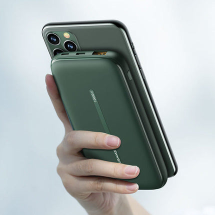 Suction cup wireless mobile phone charger power bank