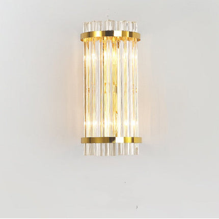 Modern Living Room Light Luxury Crystal Creative Wall Lamp