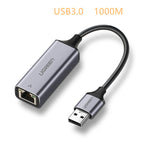 USB 3.0 / 1000M / Silver