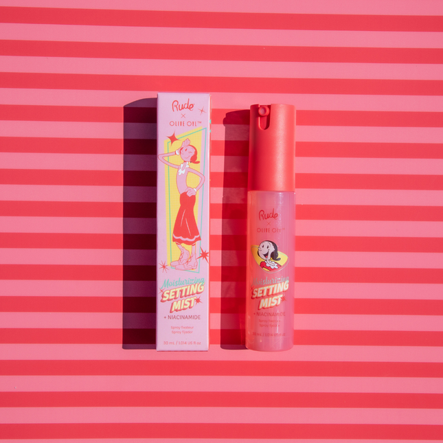 RUDE Olive Oyl Moisturizing Setting Mist - Moisturizing Setting Mist