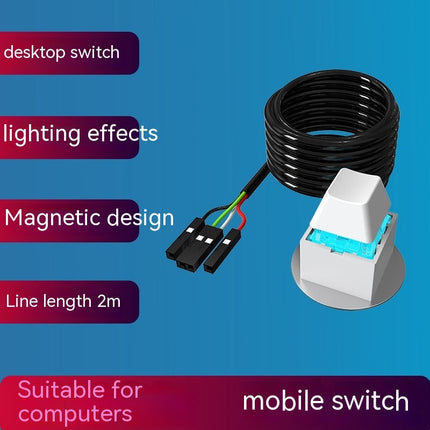 Computer External Power Supply Business Desktops Start Lengthened External Button