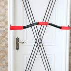 Door gym and curl bar