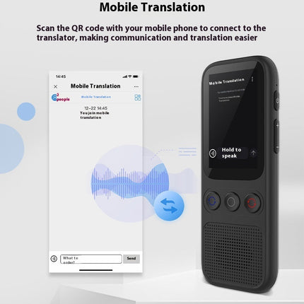 Translator Multi-language Travel Abroad Conference Accurate Offline Simultaneous Interpretation