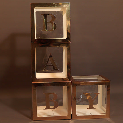 Transparent Balloon Box Gift Proposal Confession BABYLOVE