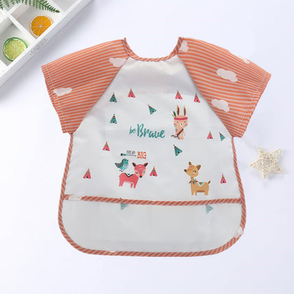 Catch The Rice Pocket Baby Top Up Children's Coat Bib