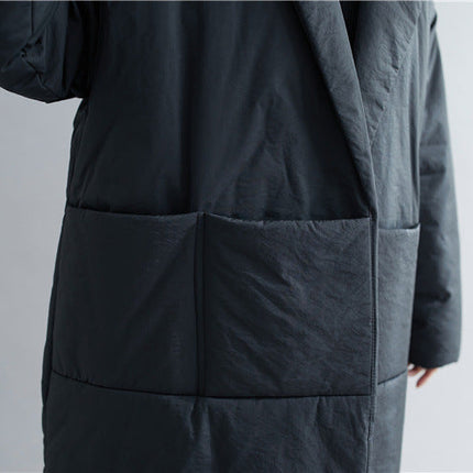 Artistic Loose Plus Size Women's Slim Coat