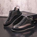 Grey cotton shoes / 38