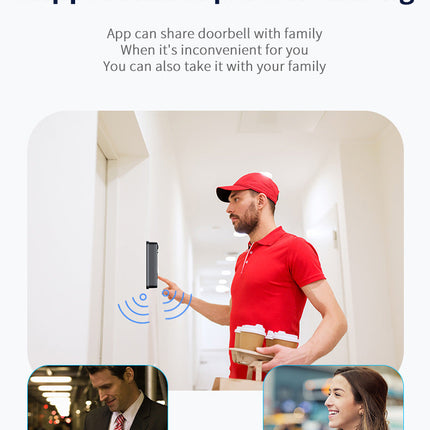 Wireless Smart Doorbell Home Low Power Wireless Wifi