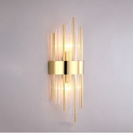 Modern Living Room Light Luxury Crystal Creative Wall Lamp