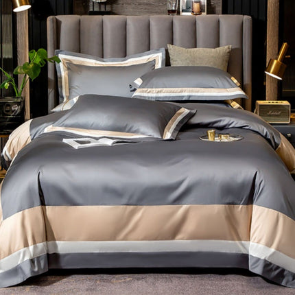 100 cotton 100 sheets quilt cover simple hotel bedding