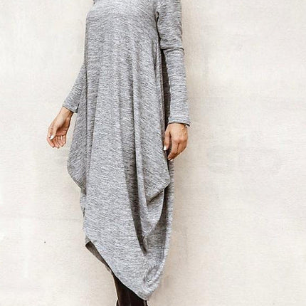 Women's Irregular Loose Plus Size Dress