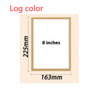 Color light switching / 8 inches / Log color