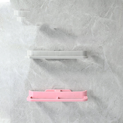Perforation-free Bathroom Slippers Rack Wall-mounted Storage