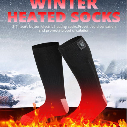 Electric Socks Rechargeable Heating Foot Warmer
