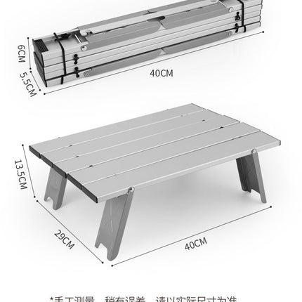 Outdoor Ultralight Portable Mini Aluminum Alloy Table