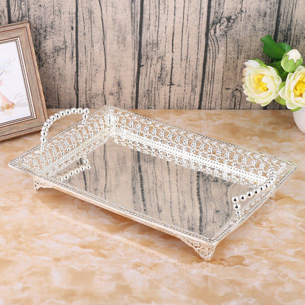 Tea Table Fruit Plate Household Living Room Metal Ornaments
