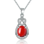 Red / With chain
