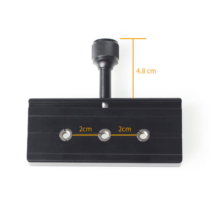 Universal Quick Release Plate Base Tripod Head Board Stabilizer Slide Rail