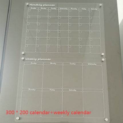 Acrylic Message Board Note Board Exhibition Board