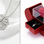 Affectionate rose set2 / 130x90x125mm / Box with necklace