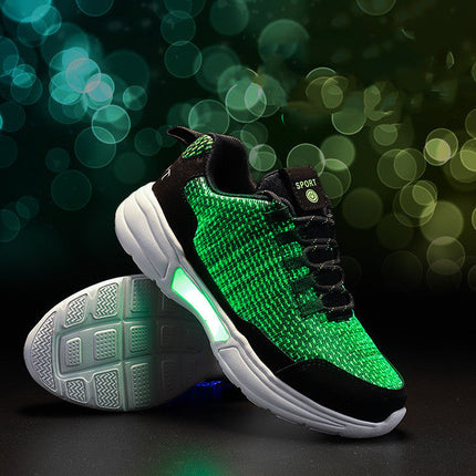 LED Colorful Luminous Casual Couple Shoes
