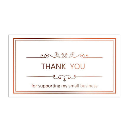 English Holiday Thank You Simple And DIY Creative Greeting Card