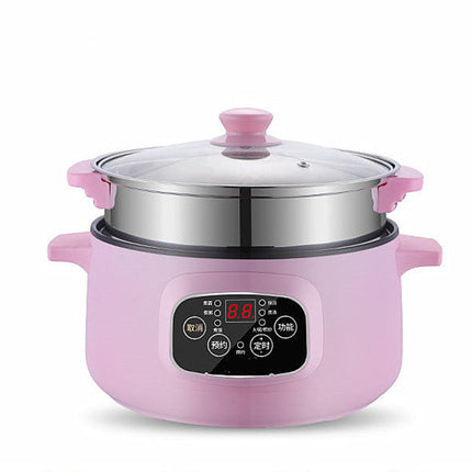 Electric Frying Pan, Household Dormitory Electric Steamer, Porridge Cooking