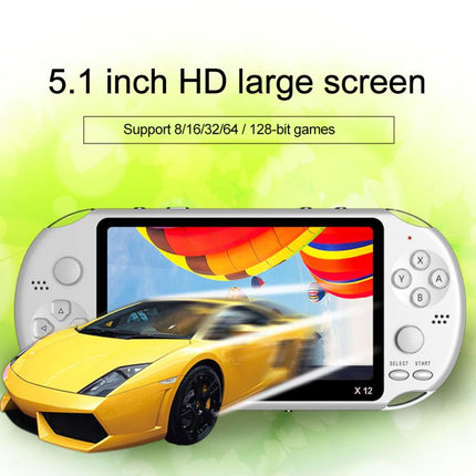 Single system Handheld game console X12 large-screen massive arcade collection version 8GPSP