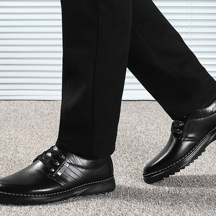 The new shoes shoes fall 2021 men's business casual shoes men shoes shoes round British Dad