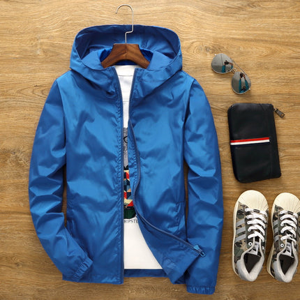 RED SEASONAL MEN'S Long sleeve stand collar URBAN STYLE  jacket