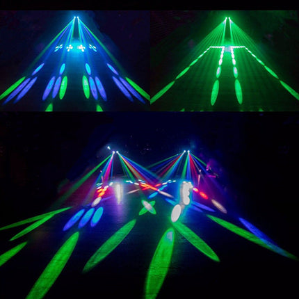 LED Lantern Double-headed Dynamic Airship Laser Light