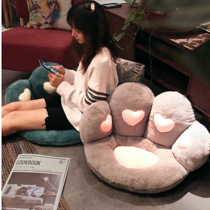 Cartoon Love Toy Cat Paw Plush Non-slip Pillow