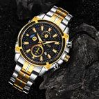 Between gold and black