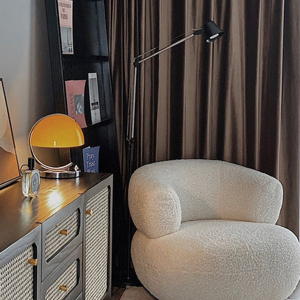 Retro Space Age Table Lamp Living Room Study Bedroom Bedside Modern Desk Lamps Office Study Light Fixtures Home Decor Nightlight
