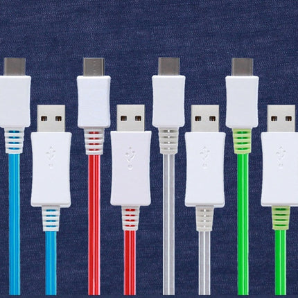 Creative new intelligent Android USB handset luminescent data line.