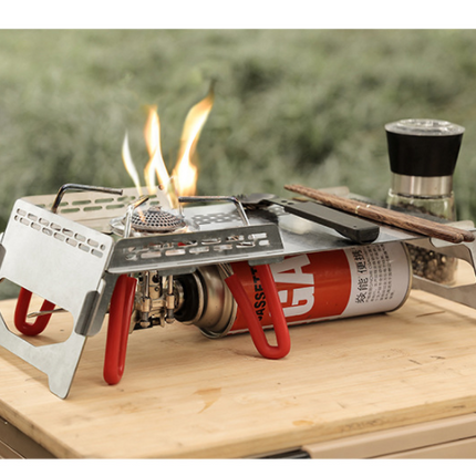 Outdoor windproof stainless steel and insulated picnic folding table