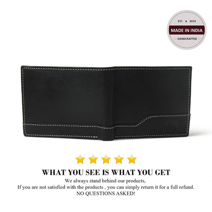 Judson Bi-fold Wallet - Black
