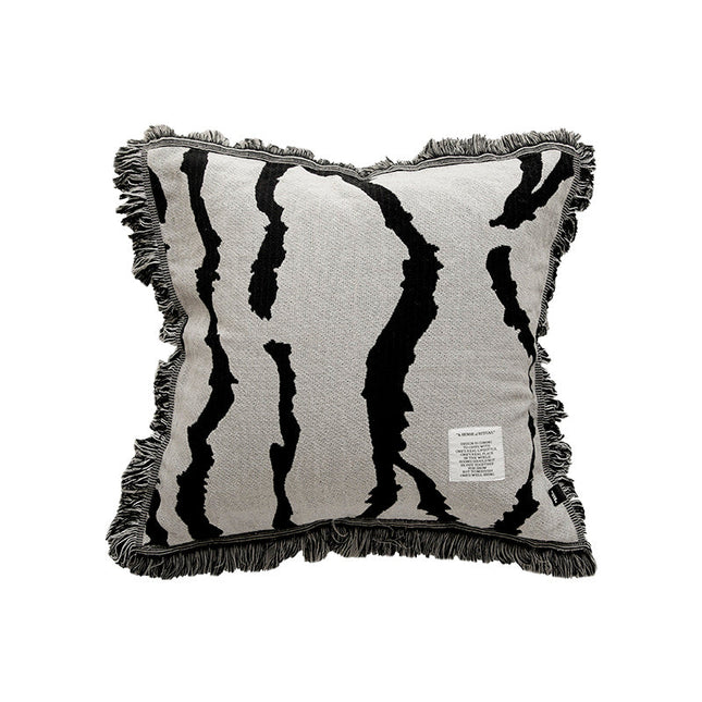 Light Luxury Home Living Room Sofa Tassel Pillow Cushion