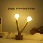Triple lamp holder without pee / Push Button Switch / 220V US