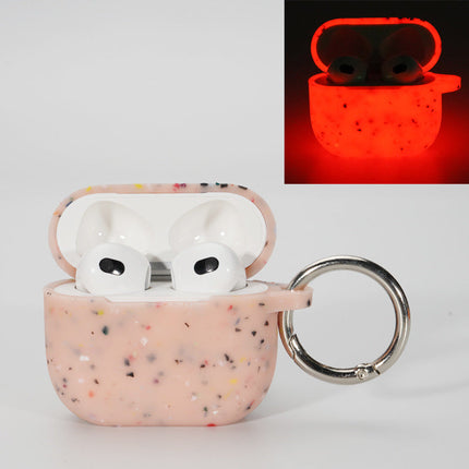 Luminous Floral Protective Cover Silicone Headphone Case