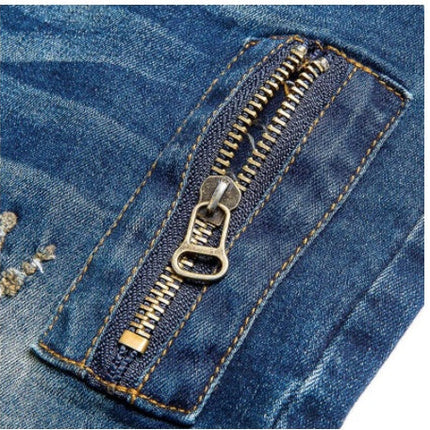 Boys' Jeans Korean Style Trousers Loose-fitting Pants