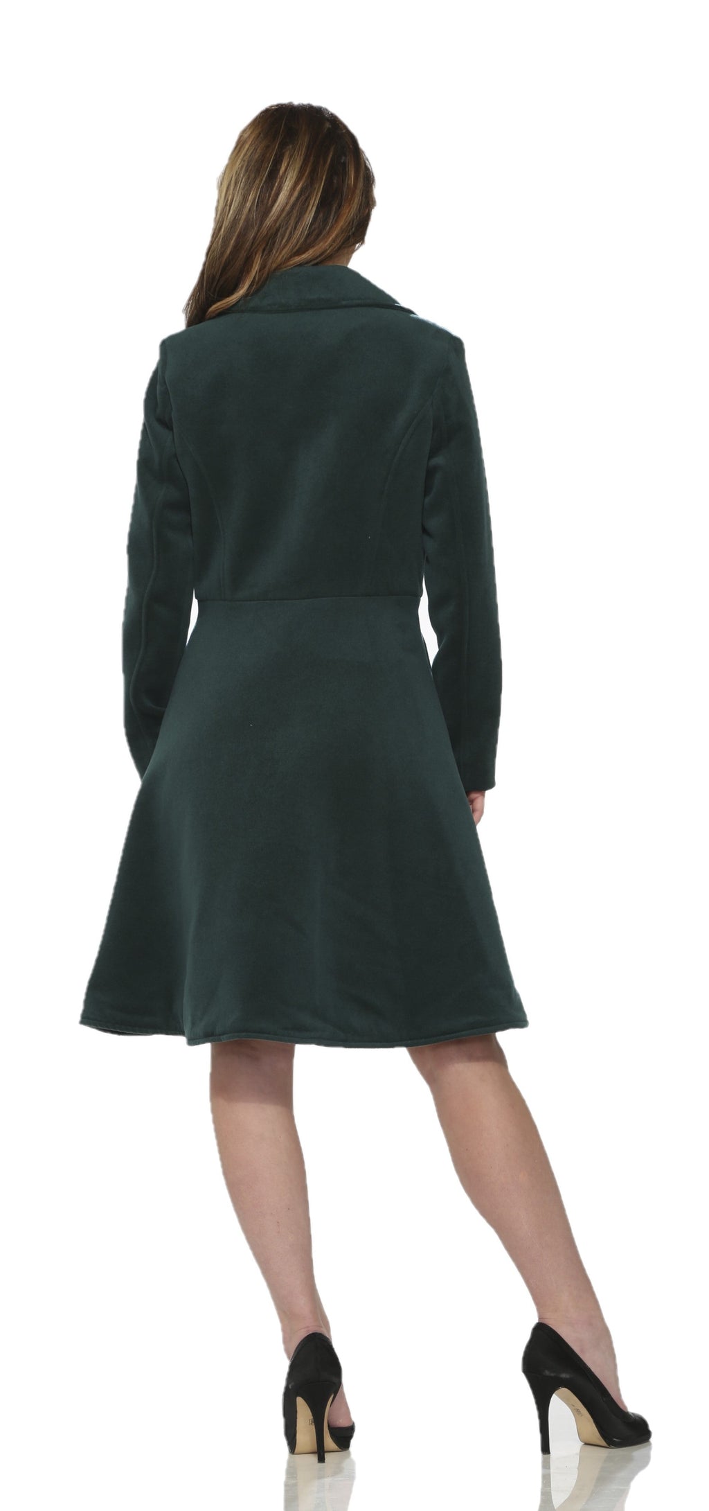 4124 Katherine Coat in Forest Green