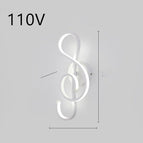 Note white 110V / White light
