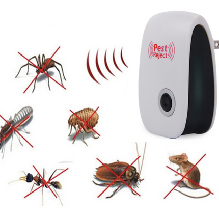 Electronic Ultrasonic Healthy Rechargeble Anti Mosquito Insect Pest Reject Mouse Repellent Repeller Practical Home EUUS Plug