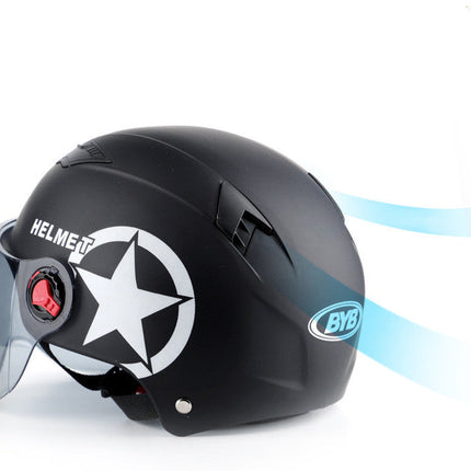 Electric car helmet unisex