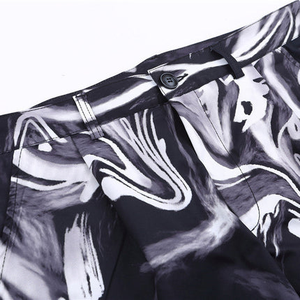 Tie Dye Pants Men's Loose Street Straight