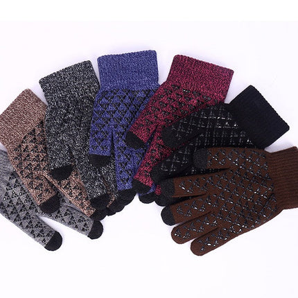 Warm And Fleece Gloves For Men  Women In Autumn Winter