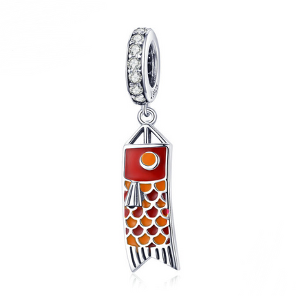 Carp streamer s925 sterling silver