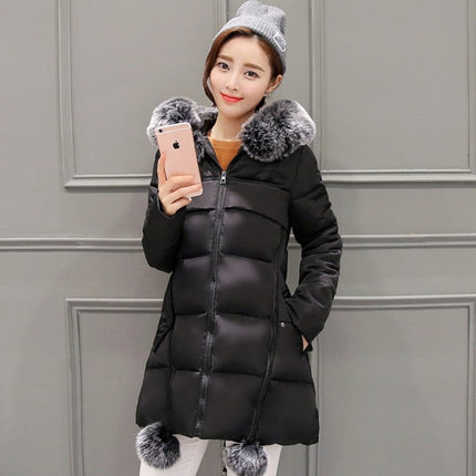 Loose plus size thin cotton coat